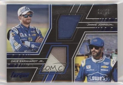 2017 Torque Pairings Materials Blue /25 Jimmie Johnson Dale Earnhardt Jr HOF - Image 1 of 2