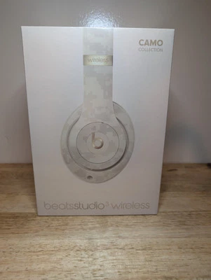 Beats By Dre Studio 3 Auriculares Inalámbricos Bluetooth Blanco Camuflaje Colección Sellados Foto 1 de 4