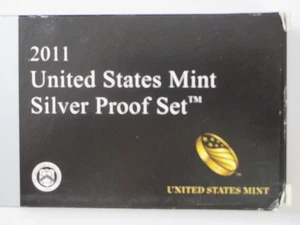 2011 US Mint Silver Proof Set - Picture 1 of 5