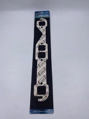Mr Gasket 150A Exhaust Gaskets Chevrolet 262-400 CID 1955-91, 1.45"x1.55" Port - Image 1 of 4