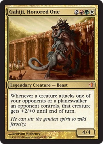 Gahiji, Honored One - Commander 2013 #191/356 MTG Magic The Gathering - Image 1 of 1