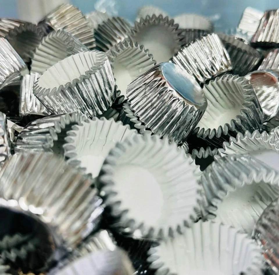 Pirottini per Confetto Metallizzati (Argento) - Immagine 1 di 4