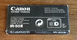 3-pak Canon 2-pak IR-50 II Wstążka Kaseta Czarna Nowa - Zdjęcie 1 z 5