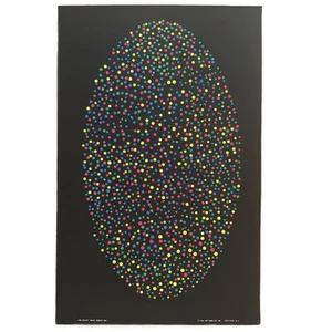 Vintage 1967 "450 Galaxy" By Third Eye Inc Poster - Picture 1 of 4