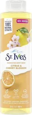 Jabón corporal energizante St. Ives ~ Citrus & Cherry Blossom 22 fl oz cada paquete de 2 Foto 1 de 2
