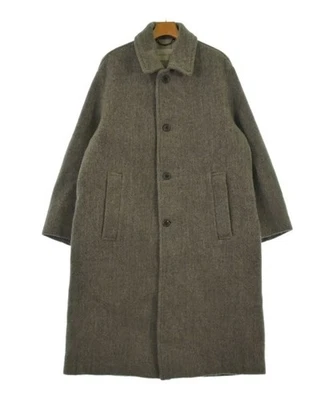 DRIES VAN NOTEN Balmacaan Coats Gray L 2200609905067 - Image 1 of 4