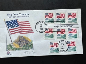 SCOTT#2280a, 25c FDC. PLT.#1-8 SCARCE ON FDC. ROWE CACHET. - Picture 1 of 3