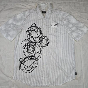 Futura - Stussy Futura Laboratories - Stussy RARE 2007 Button Up Shirt sz XL - Picture 1 of 8