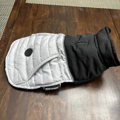 Northpaw Gris/Negro Perro Chaleco Chaqueta Talla XS Cuello 11.5-13” Foto 1 de 4