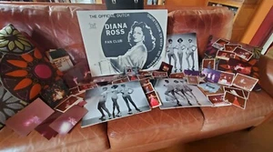 Huge Diana Ross Fan Collection, signed Poster. 60+ Photos, Lunchbox, more - Picture 1 of 12