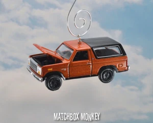 1980 Ford Bronco XLT Custom Christmas Ornament 1/64 Adorno '80 Blazer K5 Jimmy - Picture 1 of 66