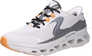 Scarpe Skechers Grigio Slip Ins Uomo Imbottite Glide Step Memory Foam Sport 232921 - Foto 1 di 8