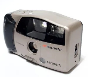 Minolta AF Big Finder  + Case | 35mm Point & Shoot Camera | C:1997 - Mint. - Picture 1 of 7