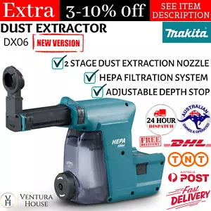 Makita DX06 18V Li-Ion HEPA Dust Extraction System Suit DHR242 Rotary Attachment - Picture 1 of 12