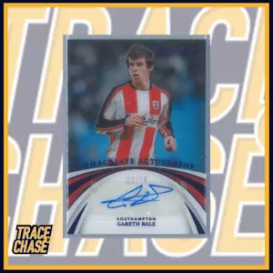 2022-23 Panini Immaculate Soccer Gareth Bale Immaculate Autographs 12/25 - Bild 1 von 3