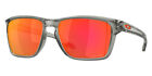 Oakley OO9448 Sunglasses Gray Ink / Prizm Ruby Mirrored 57mm New 100% Authentic