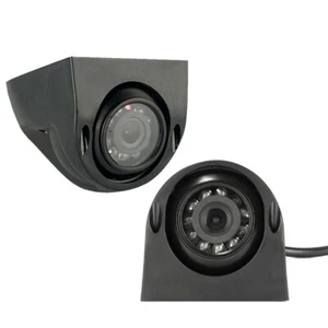2Pcs 4PIN AHD 1080P Front Side View Camera 12-24v For Trailer Truck Van RV - Picture 1 of 16