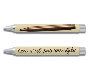 ACME Studio "Stylo" Homage To RENE MAGRITTE Retractable Roller Ball Pen NEW - Picture 1 of 4