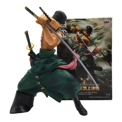One Piece Zoro Figure Banpresto S Cultures Colosseum Anime Manga Hobby Sculpture Cover