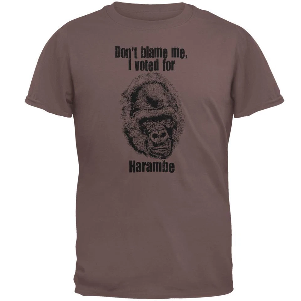 Camiseta Election 2016 Funny Voted For Harambe para hombre Foto 1 de 1