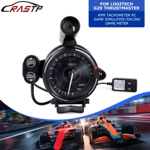 For PC Game Simulated Racing Game Meter 12V Tachometer Gauge 7 Color 0-11000 RPM - Afbeelding 1 van 12