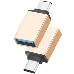 USB A Female to USB-C Type C Male OTG Data Connector Cable Adapter for iPhone - Picture 1 of 16