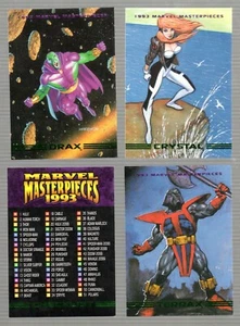 1993 Marvel Masterpiece Skybox Trading Cards - Pick Any to Complete Your Set ** - Picture 1 of 1
