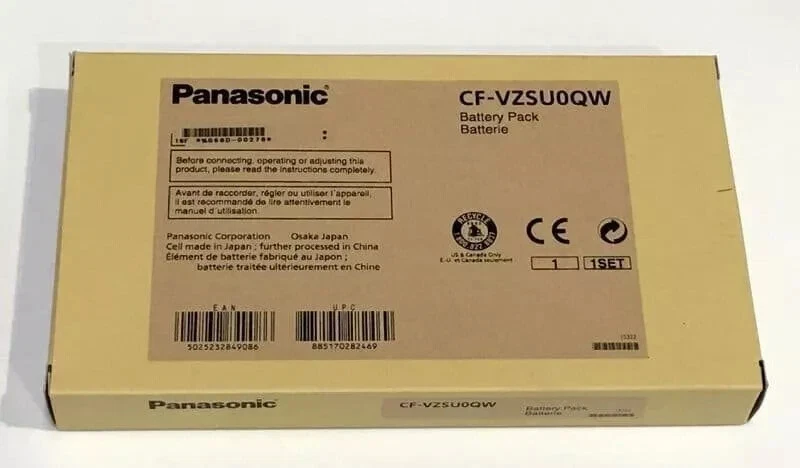 New Original Panasonic Battery I  CF-VZSU0QW  CF-20 & FZ A2 Toughbook Toughpad - Image 1 of 2