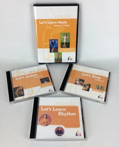 K12 Let's Sing 2003 CD's DVD-Software Bundle - Educational - Picture 1 of 7