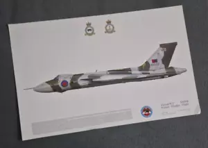 Squadron Print Vulcan B.2 XH558 Display Flight Bomber RAF Squadron Prints - Picture 1 of 2