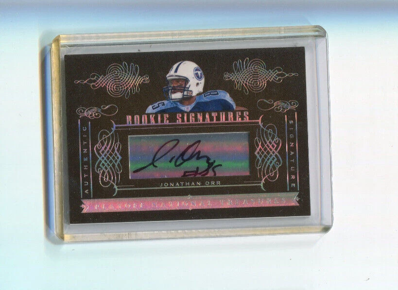 2006 National Treasures Rookie Signatures Jonathan Orr Auto Rookie 159/200 - Image 1 of 1
