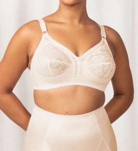 Poesie Wire Free Support Lace Bra - Nude, Sizes 10B-24DD, Triumph Lingerie - Picture 1 of 5