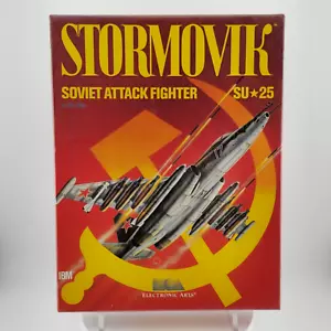 Stormovik: SU-25 Soviet Attack Fighter, 1990, Big Box, New & Sealed - Picture 1 of 8