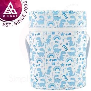 Kikka Boo Insulated Twin Baby Bottles Carrier│Standard & Wide-neck Bottles│Blue - Picture 1 of 3