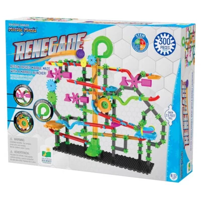 THE LEARNING JOURNEY Techno Gears Marble Mania Renegade Action Packed 300PC Marble Maze STEM