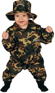 Army Baby Military Officer Costume 0 - 9 Months - Picture 1 of 1