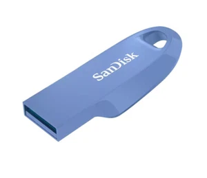 SanDisk 32GB Ultra Curve USB Flash Drive USB 3.0 Memory Stick Blue SDCZ550-032G - Picture 1 of 1