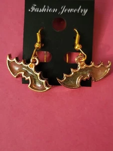 Blue Bat Fashion Earrings - Picture 1 of 2