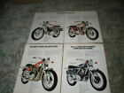 1971 BSA Cycle Ad Lineup: 10 pages, Street Trail  All 7 Models