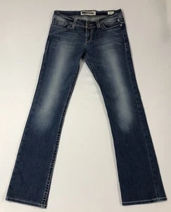 Y2K Damen Jeans BKE Denim Culture Bootcut Stretch Dark Wash Größe 29L - Bild 1 von 16