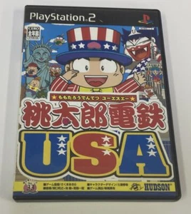 Sony PlayStation 2 PS2 Momotarou Dentetsu USA Japan w/ Box 8553 SP - Picture 1 of 4