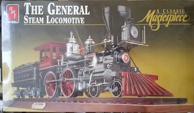 The General Steam Locomotive   AMT/ ERTL  8124   1/25th - Immagine 1 di 4
