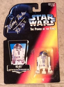 Star Wars Kenny Baker signierte POTF R2-D2 Figur - Bild 1 von 2