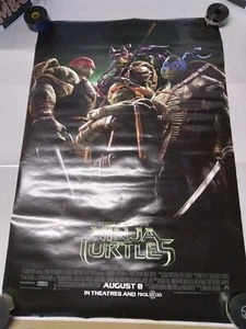 " Ninja Turtles" Original One-sheet Movie Poster 27x40in (2014) D/S - Picture 1 of 4