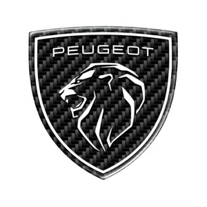 Peugeot logo silicone sticker for car tuning and interior, best quality - Picture 1 of 13