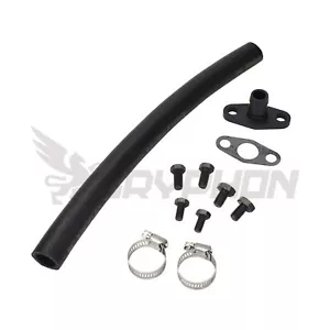 Turbo Oil Drain Hose Kit for Dodge Neon SRT-4 PT Cruiser GT with BorgWarner S200 - Foto 1 di 2