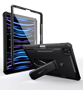 Dexnor Case for iPad Pro 12.9 Inch 6th/5th/4th Generation, Heavy Duty Shockproof - Picture 1 of 60