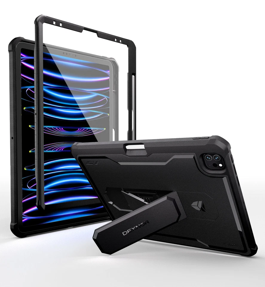 Dexnor Case for iPad Pro 12.9 Inch 6th/5th/4th Generation, Heavy Duty Shockproof - Image 1 of 4