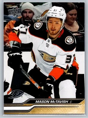 Mason McTavish 2023-24 Upper Deck HOCKEY #2 Anaheim Ducks - Image 1 of 2