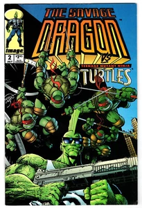 Savage Dragon # 2 (2. Serie) - 1993 Image Comics (sehr guter Zustand) TMNT (B) - Bild 1 von 1
